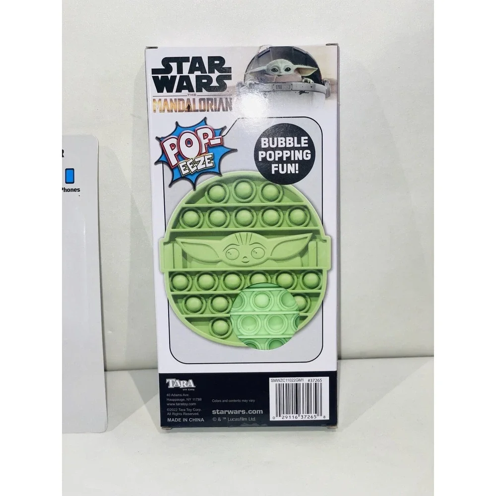 Star Wars Bundle Mandalorian Kids Blue Light Glasses, Pop-EEZE, Mystery Ornament